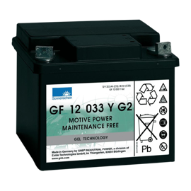 Sonnenschein GF12 033 YG2 33Ah GEL batteri 